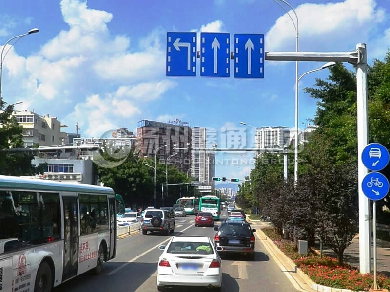 BZG-007，交通標志桿，分道標志桿