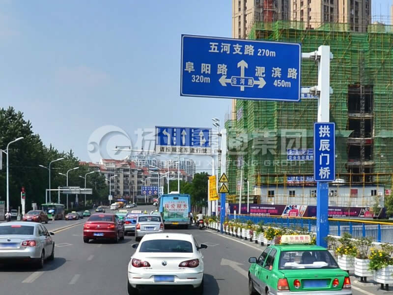 BZG-017，F(xiàn)型交通標(biāo)志桿，合肥交通標(biāo)志桿