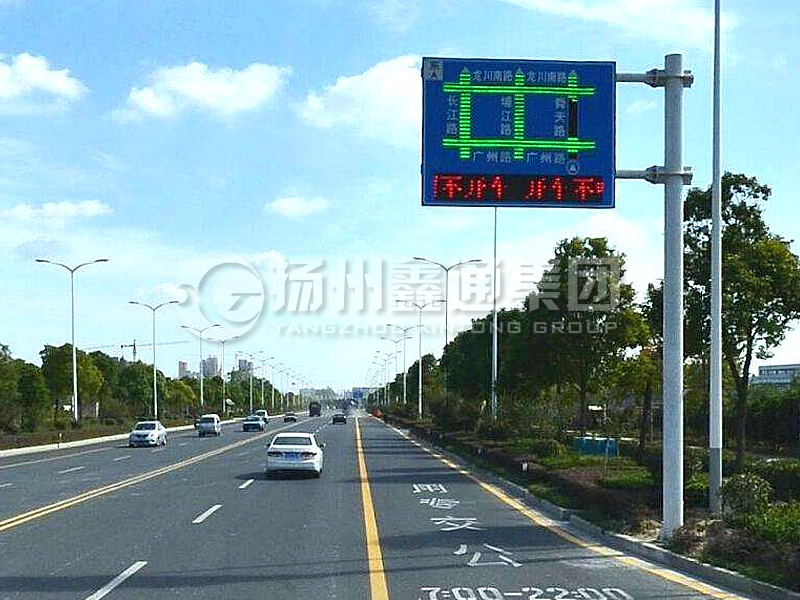 YDP-020，誘導(dǎo)屏桿，流量情報(bào)板立桿